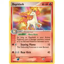 EX FireRed & Leaf Green - 13/112 - Rapidash - Holo Rare