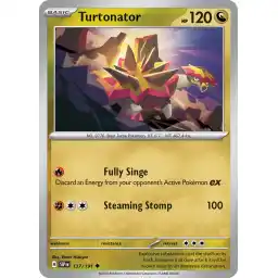 Surging Sparks - 137/191 - Turtonator - Reverse Holo