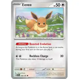 Surging Sparks - 143/191 - Eevee - Reverse Holo