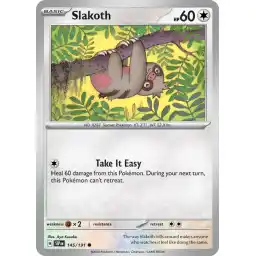 Surging Sparks - 145/191 - Slakoth - Reverse Holo