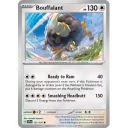 Surging Sparks - 151/191 - Bouffalant - Reverse Holo