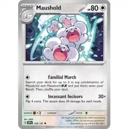 Surging Sparks - 158/191 - Maushold - Reverse Holo