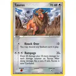 EX FireRed & Leaf Green - 16/112 - Tauros - Holo Rare