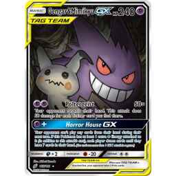 Team Up - 165/181 - Gengar & Mimikyu GX (Moderately Played)