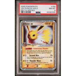 PSA 8 Near Mint - 2005 Pokemon EX Delta Species Jolteon ex #109