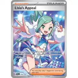 Surging Sparks - 234/191 - Lisia's Appeal
