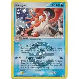 EX FireRed & Leaf Green - 26/112 - Kingler - Reverse Holo Rare (Lightly Played)