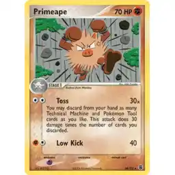 EX FireRed & Leaf Green - 28/112 - Primeape - Rare