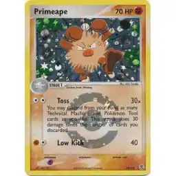 EX FireRed & Leaf Green - 28/112 - Primeape - Reverse Holo Rare (Near Mint -)