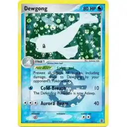 EX FireRed & Leaf Green - 3/112 - Dewgong - Reverse Holo Rare