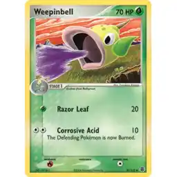 EX FireRed & Leaf Green - 51/112 - Weepinbell (Lightly Played)