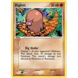 EX FireRed & Leaf Green - 61/112 - Diglett