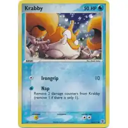 EX FireRed & Leaf Green - 66/112 - Krabby - Reverse Holo