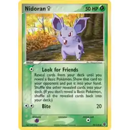 EX FireRed & Leaf Green - 70/112 - Nidoran(F)