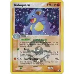 EX FireRed & Leaf Green - 9/112 - Nidoqueen - Reverse Holo Rare (Lightly Played)
