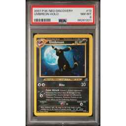 [Auksjon] PSA 8 Near Mint - 2001 Pokemon Neo Discovery Umbreon Holo #13
