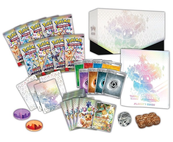 Pokemon Prismatic Evolutions Elite Trainer Box - Bilde 2