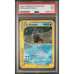 PSA 7 Near Mint - 2002 Pokemon Expedition Feraligatr Holo #12