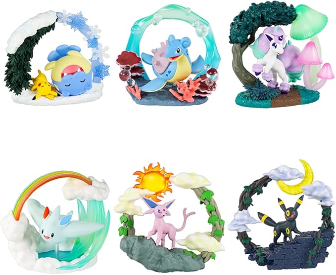 Rement Pokemon Circular Diorama Collection - Random Box