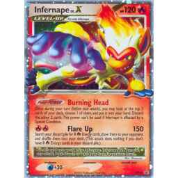 Black Star Promo - DP10 - Infernape LV.X