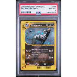 PSA 8 Near Mint - 2003 Pokemon Skyridge Houndoom Holo #H11