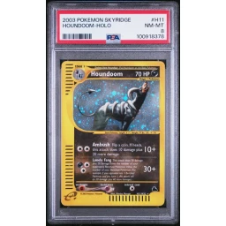PSA 8 Near Mint - 2003 Pokemon Skyridge Houndoom Holo #H11
