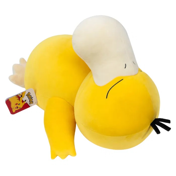 Pokemon Sleeping Psyduck Stor Plysjbamse - Bilde 3