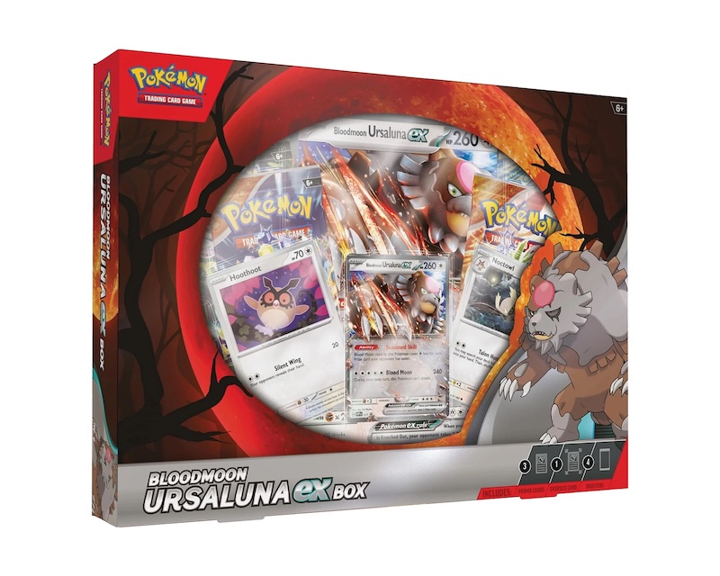 Pokemon Bloodmoon Ursaluna ex Box