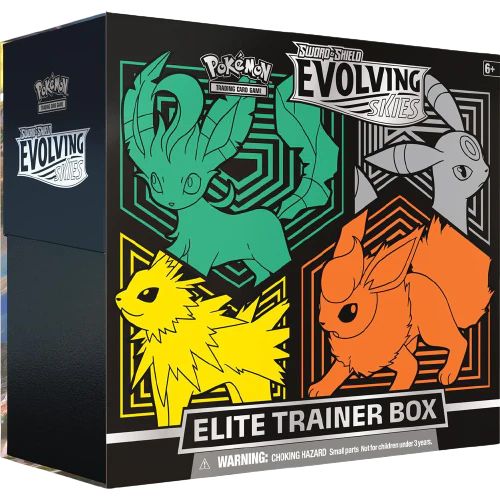 [Auksjon] Pokemon Evolving Skies Elite Trainer Box (incl acrylic display)