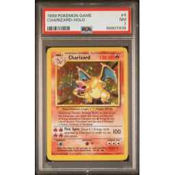 [Auksjon] PSA 7 Near Mint - 1999 Pokemon Base Set Charizard Holo #4