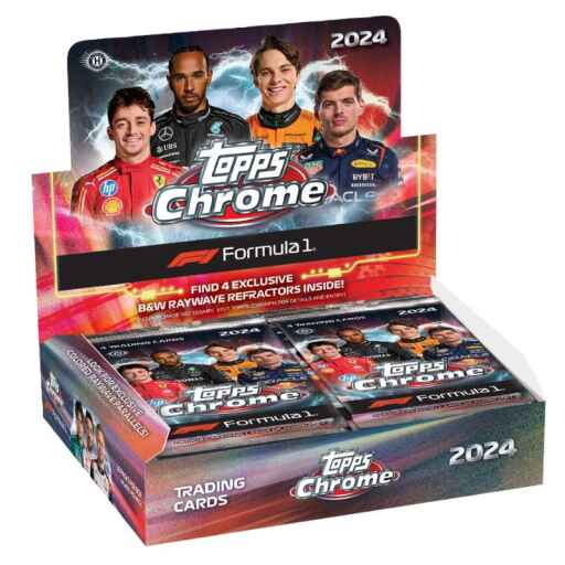 Topps Chrome Formula One 2024 Qualifying Lap Box