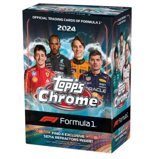 Topps Chrome Formula One 2024 Value Box