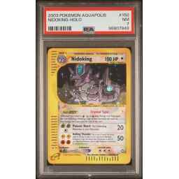 PSA 7 Near Mint - 2003 Pokemon Aquapolis Nidoking Holo #150