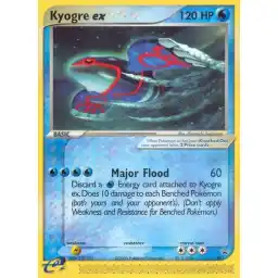Nintendo Black Star Promo - NP01 - Kyogre ex (Lightly Played)