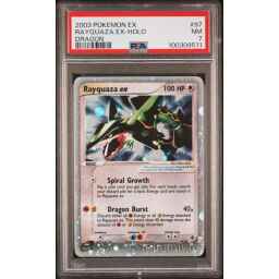 [Auksjon] PSA 7 Near Mint - 2003 Pokemon EX Dragon Rayquaza ex Holo #97