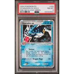 PSA 8 Near Mint - 2004 Pokemon EX Fire Red & Leaf Green Gyarados ex Holo #109