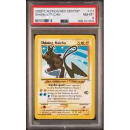PSA 8 Near Mint - 2002 Pokemon Neo Destiny Shining Raichu #111