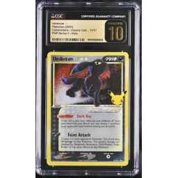 CGC 10 Pristine - 2021 Pokemon Celebrations Classic Coll Umbreon Holo #17