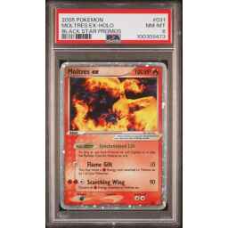 PSA 8 Near Mint - 2005 Pokemon Black Star Promo Moltres ex Holo #31