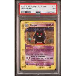 PSA 7 Near Mint - 2002 Pokemon Expedition Gengar Holo #13