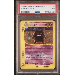 PSA 7 Near Mint - 2002 Pokemon Expedition Gengar Holo #13