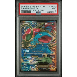 PSA 9 Mint - 2016 Pokemon Black Star Promo Venusaur ex #XY123