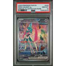PSA 10 Gem Mint - 2023 Pokemon Paradox Rift 249 Iron Valiant ex #249