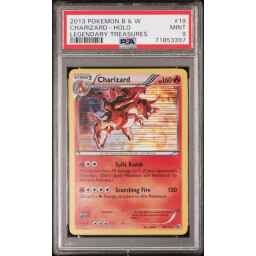 PSA 9 Mint - 2013 Pokemon Legendary Treasures Charizard Holo #19
