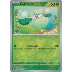 Prismatic Evolutions - 007/131 - Cottonee - Reverse Holo