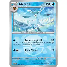 Prismatic Evolutions - 025/131 - Glaceon - Poke Ball Holo