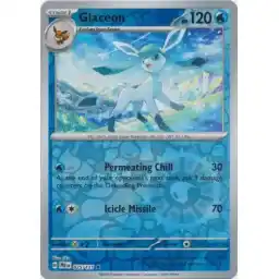 Prismatic Evolutions - 025/131 - Glaceon - Holo Rare