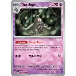 Prismatic Evolutions - 036/131 - Dusclops - Poke Ball Holo