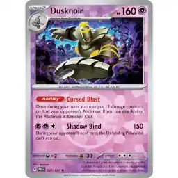 Prismatic Evolutions - 037/131 - Dusknoir - Poke Ball Holo