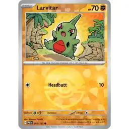 Prismatic Evolutions - 047/131 - Larvitar - Poke Ball Holo